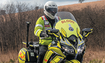 Project: To deliver blood for the NHS