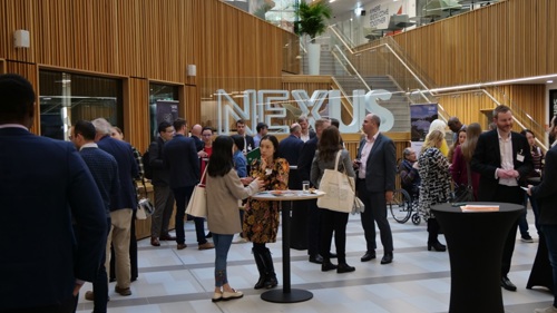 Attendees at the APM 50th anniversary research event